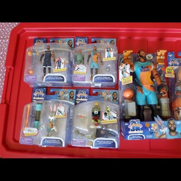 SPACE JAM A NEW LEGACY Toy Set of 7 Collectible - Picture 4 of 4